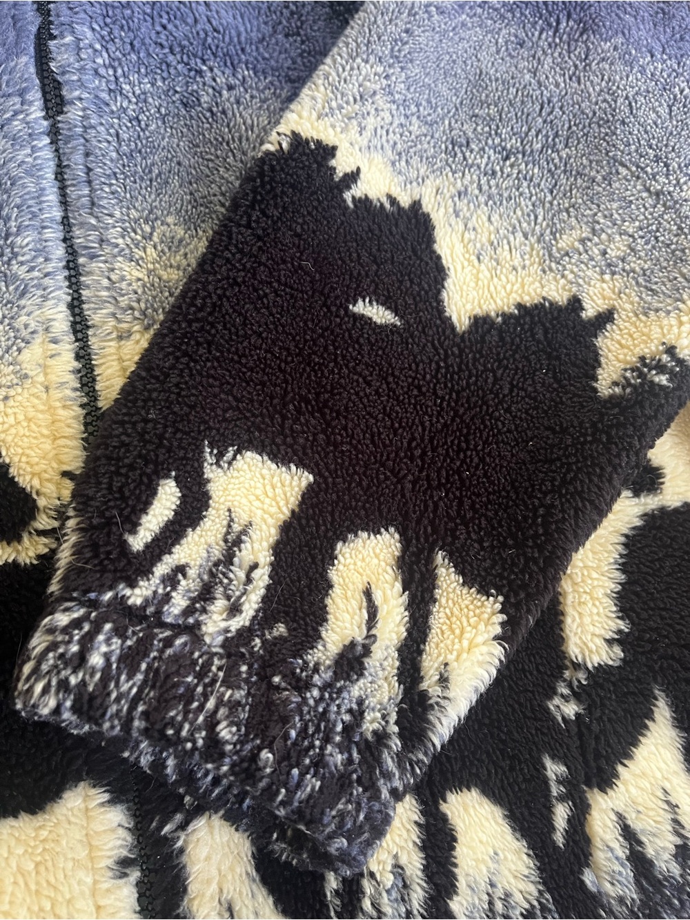 Vintage horse fleece - Picture 5 of 13